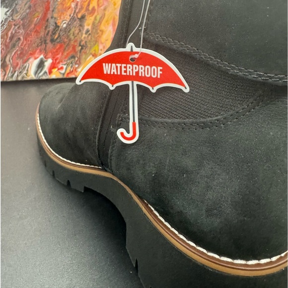 Blondo Dakota Black Waterproof Bootie SZ9 - Picture 7 of 11